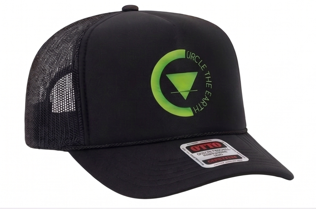 Circle the Earth Unisex NEW Green logo Cap