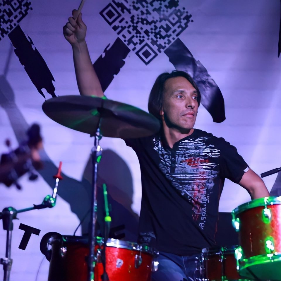 Sandro-on-Drums-at-the-Whisky