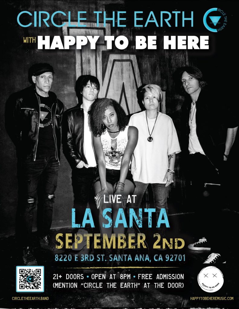 Circle the Earth live at La Santa with Happy To Be Here