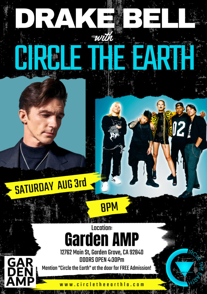 Circle the Earth live at Garden Amp August 3rd